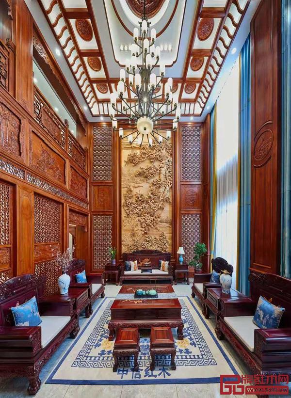 中信红木中式高端整装定制 中信红木中式高端整装定制