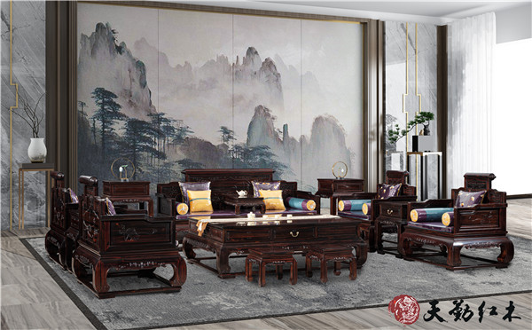 天勤·勤源|全新升级，打造高品位条纹乌木家具