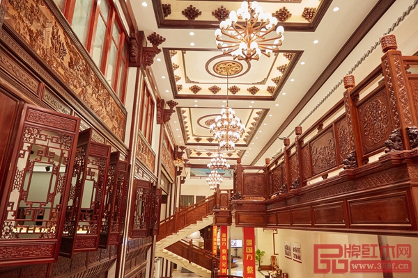 国方家居红木工艺整装样板间 国方家居红木工艺整装样板间