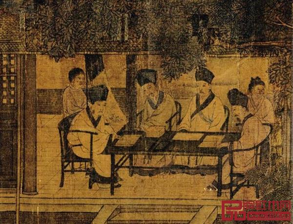 《会昌九老图》 《会昌九老图》