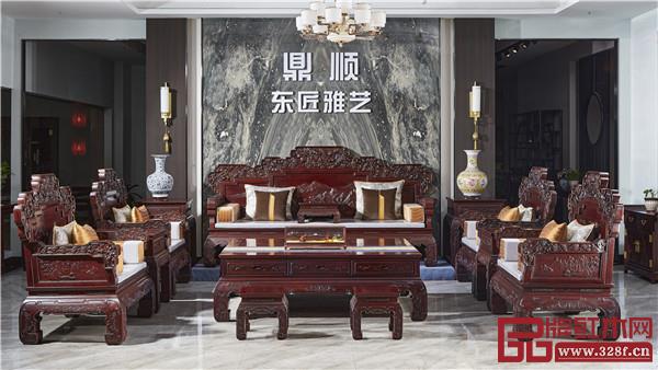 鼎顺红木红酸枝家具