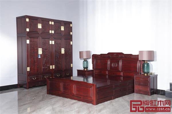 鼎顺红木红酸枝家具