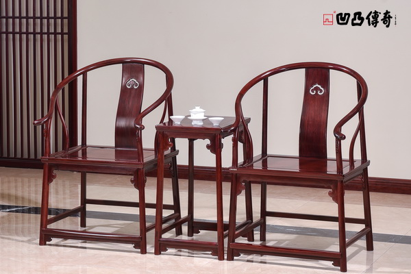 凹凸传奇红木传承好家具 | 明式圈椅：方圆结合 承天象地