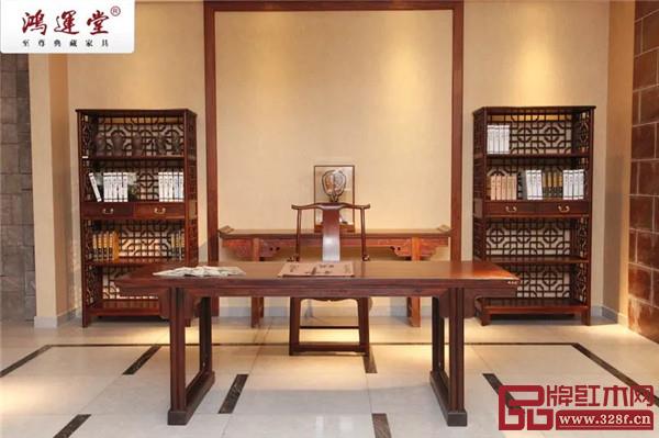 鸿运堂大红酸枝家具