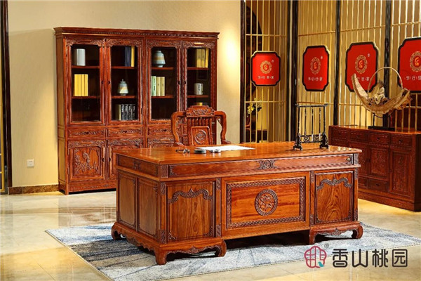 香山桃园 |《巴花汉韵书房》，总裁精英书房不二之选！