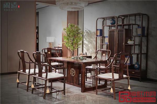 闲适红木黑酸枝家具