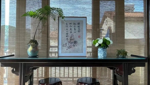 红古轩别墅案例：一间茶室的正确打开方式！