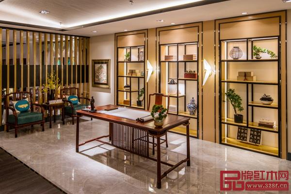 红古轩·云龙尚品书桌