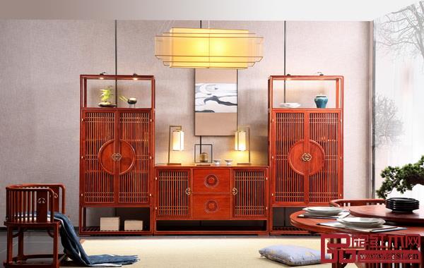 国寿红木·世外桃源明轩餐柜