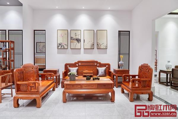 名雅居红木风格不同的缅甸花梨产品 名雅居红木风格不同的缅甸花梨产品
