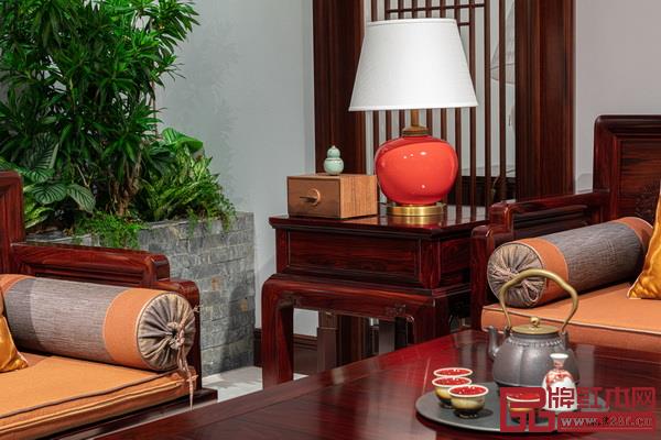  明堂红木精品微凹黄檀家具