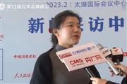 第13届中国红木家具品牌峰会—华厦·大不同总经理陈莉丹接受媒体采访