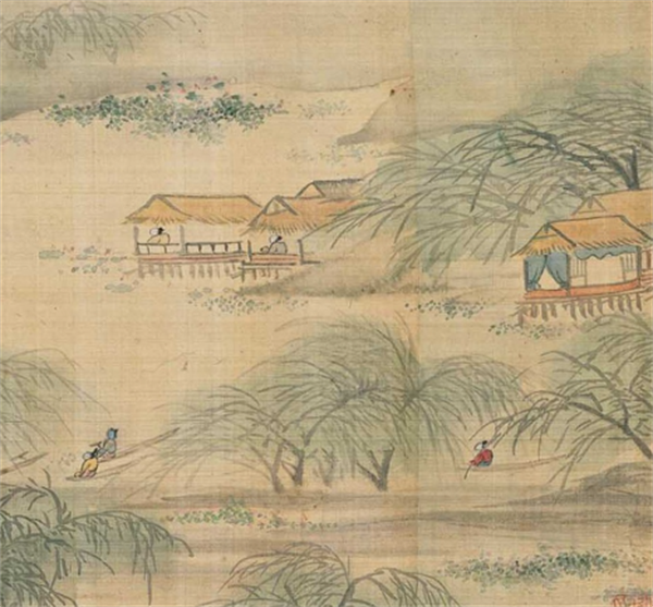 明 陈淳 采莲图卷 明 陈淳 采莲图卷