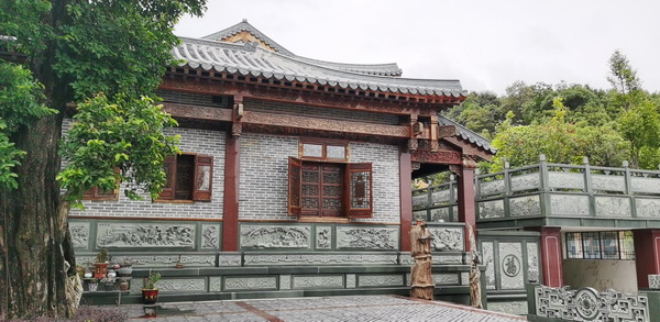 刘孝樟深耕古建筑各类营造技艺(图为韶关四合院局部)