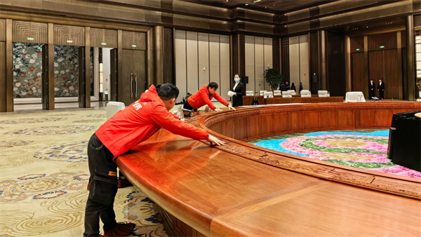 明堂家居亮相西安中亚峰会