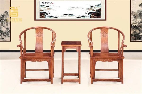 【干龙轩家具】中式家居中必不可少的红木椅几