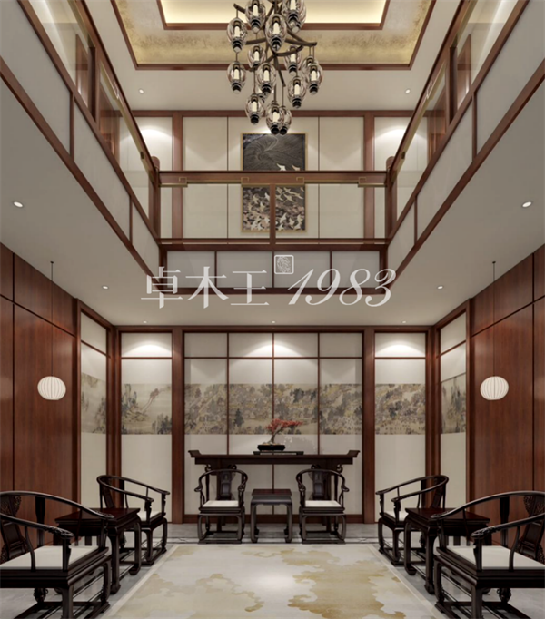 卓木王中式高定家居案例:浙江·珺悦别院 卓木王中式高定家居案例:浙江·珺悦别院