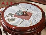 鸿运堂讲红木 | 宅家避暑新风尚，大理石家具点亮清凉夏日！