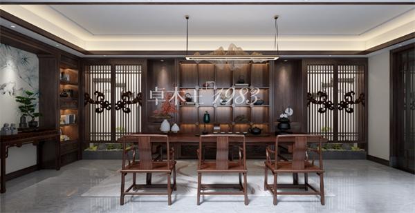 卓木王红木整装案例 卓木王红木整装案例