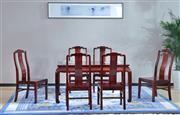 李忠信红木：红木餐桌怎么选？圆的还是方的好？