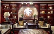 红木整装大师陈新平带您看案例：广州建博会国方家居的展厅设计