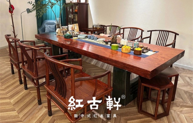 红古轩：一个30㎡红木空间，竟藏着一座东方美学
