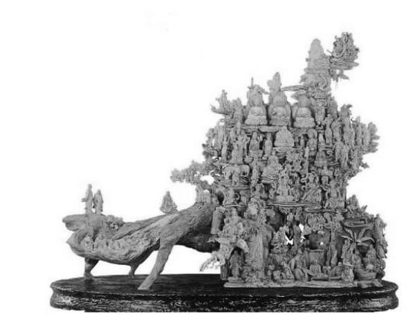 林庆财大师木雕作品《万佛梵宫》 林庆财大师木雕作品《万佛梵宫》