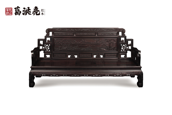 艺术红木家具品牌葛洪亮红木：致敬品牌日，匠心铸就紫光檀精品