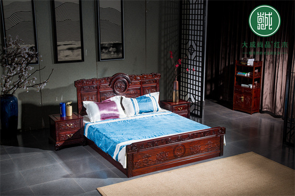 大红酸枝红木品牌大成尚品：红木家具的“型材艺韵”之美