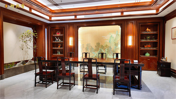 中式装修工厂哪家好？御乾堂严选四大名材，打造中式原木整装家