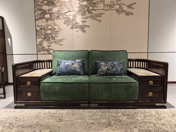 东林书院条纹乌木新中式：以现代设计重塑东方雅致生活