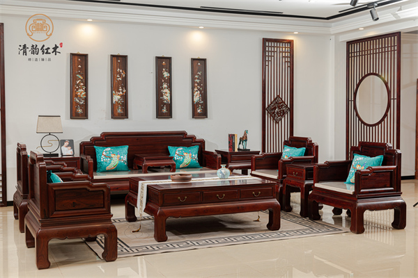 巴里黄檀沙发：营造家居松弛感 | 清韵红木