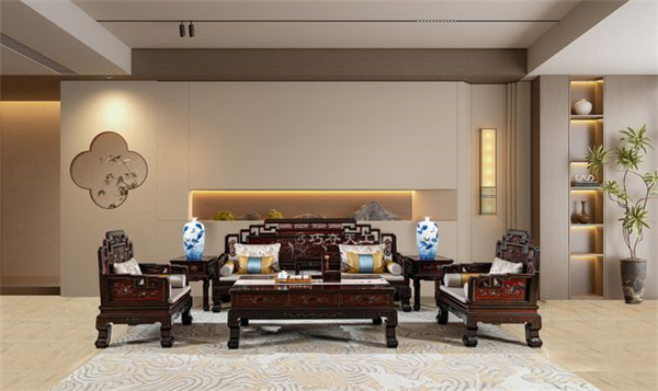 大红酸枝家具专业厂家推荐：山东巧夺天工红木家具领衔品牌