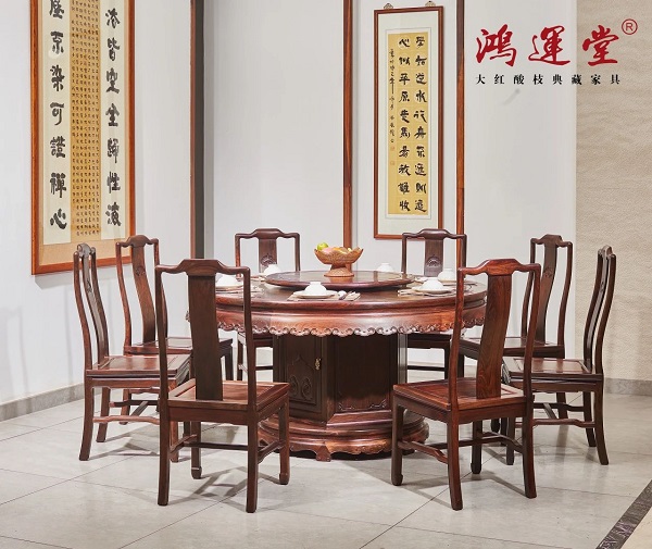 广东哪里能买到正宗的交趾黄檀家具？鸿运堂红木值得选择