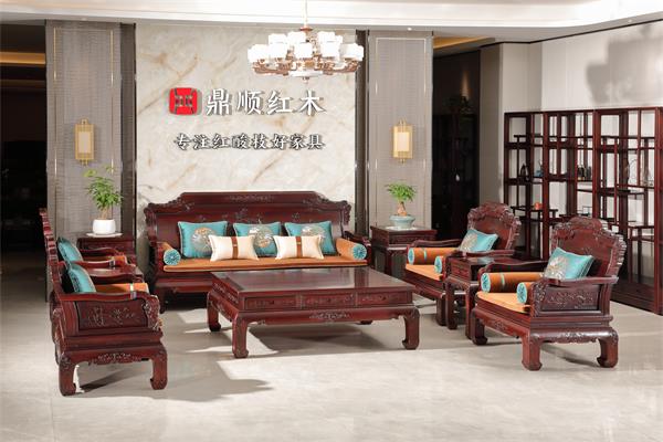 鼎顺红木 | 红酸枝好家具，是「用出来」的旺家感