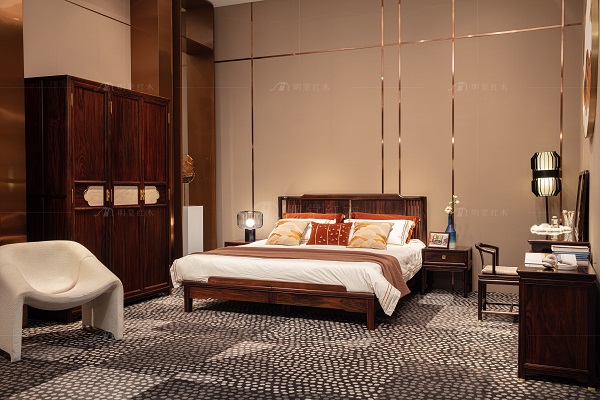 中式原木整装品牌明堂家居整装案例赏析：温润木韵，轻奢雅境，