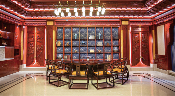 走进中式整装龙头企业明清阁，看中式美学馆之丛桂山房