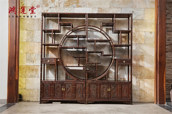 鸿运堂讲红木：一台一架，书房里的君子之器