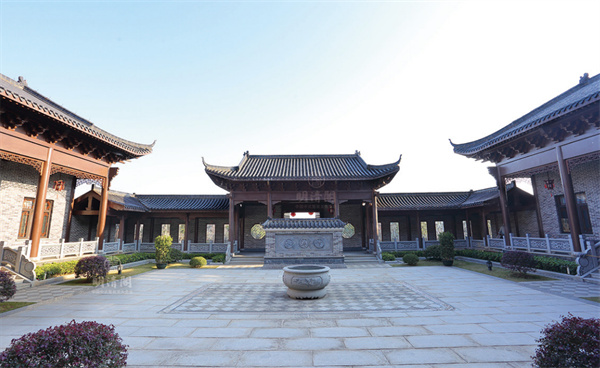 四合院中式装修品牌明清阁红木：文心雕院，雅舍涵光