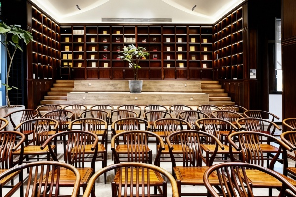 红古轩为“香山书院”打造的木作项目实景 红古轩为“香山书院”打造的木作项目实景