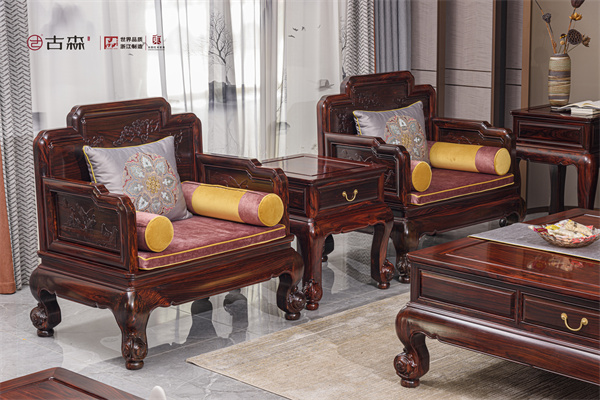 推荐几款质量好的阔叶黄檀家具？古森红木打造的阔叶黄檀《明式沙发》可推荐？