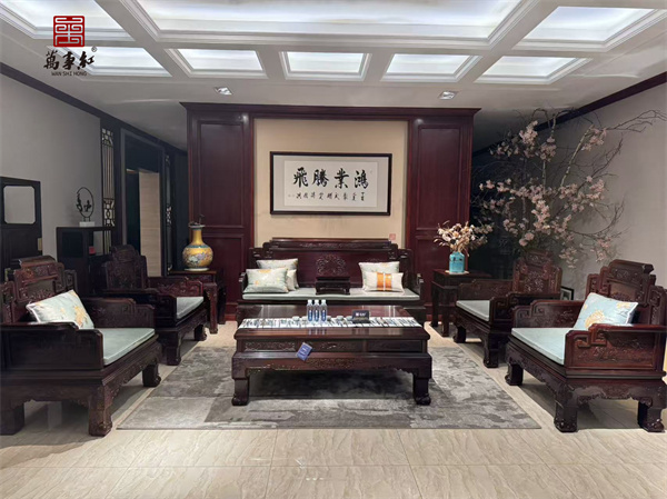 红酸枝沙发：中式生活美学的鲜活呈现 | 万事红红木
