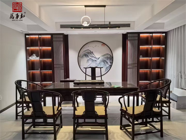 东阳微凹黄檀家具品牌·万事红红木：绘就生活新画卷