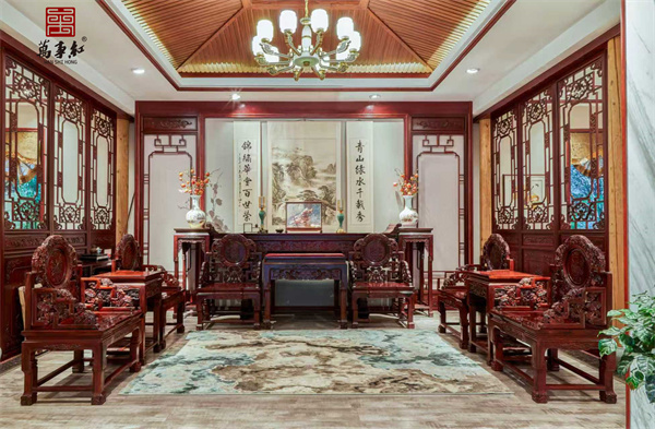 ​ 微凹黄檀家具：看得见的中式家居空间力量 | 万事红红木