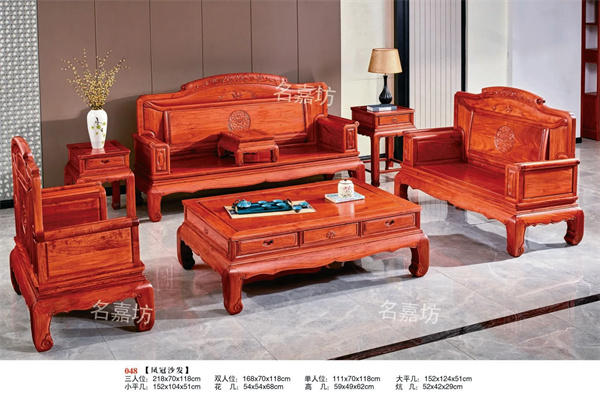 广东哪家品牌缅甸花梨家具工艺好，名嘉坊红木真料、真工、真口碑