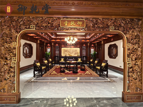 大红酸枝品牌排名优选御乾堂红木，坚守匠心筑造传世家居