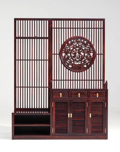 古森红木产品《福禄玄关柜》,雕刻纹样寓意福禄绵长、福运圆满 古森红木产品《福禄玄关柜》,雕刻纹样寓意福禄绵长、福运圆满