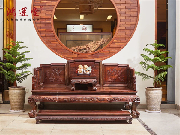 鸿运堂讲红木：一方红木，满堂礼序，揭秘大户之家的待客风范