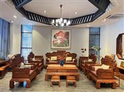 中山正宗缅甸花梨家具：宝庆府藏古韵形制，凝天然木性