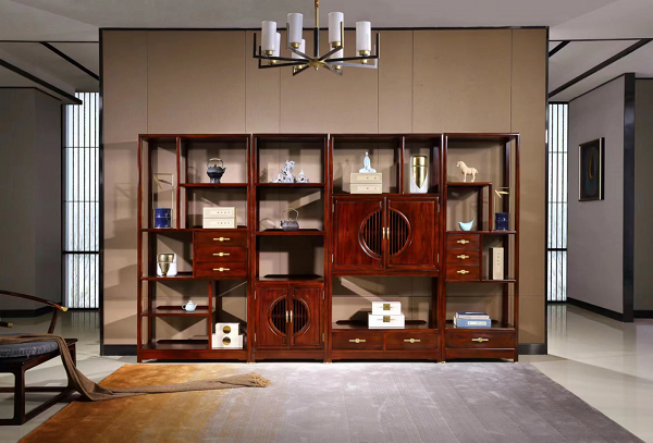 浙江阔叶黄檀新中式厂家越府红木｜把百年木作，藏进日常栖居